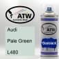 Preview: Audi, Pale Green, L480: 400ml Sprühdose, von ATW Autoteile West.